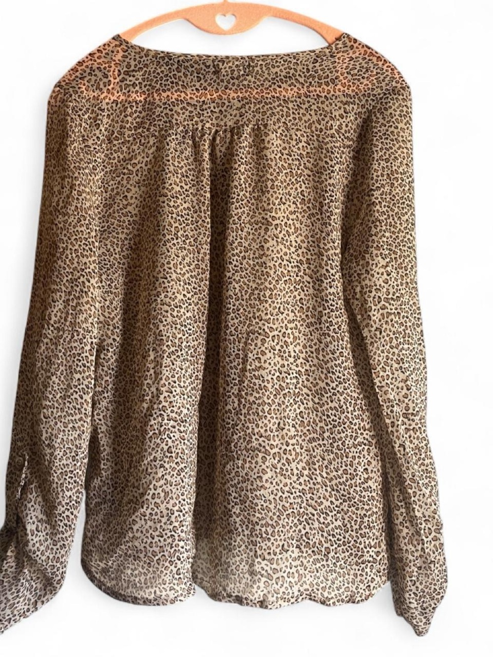 Leopard Print Button Up - Picture 3 of 5
